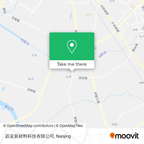 蔚蓝新材料科技有限公司 map