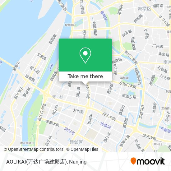 AOLIKAI(万达广场建邺店) map