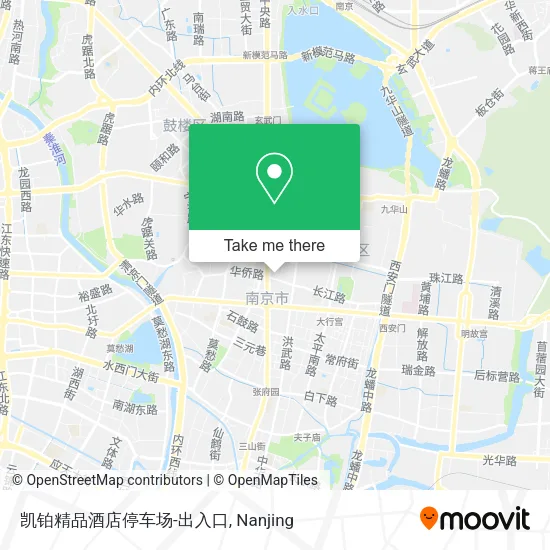 凯铂精品酒店停车场-出入口 map