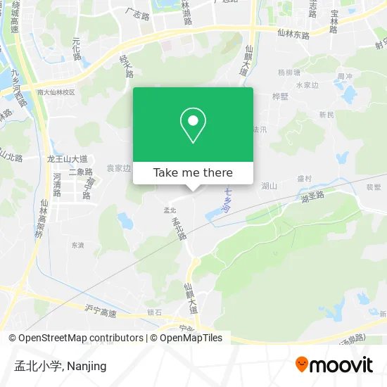 孟北小学 map