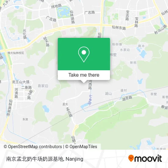 南京孟北奶牛场奶源基地 map
