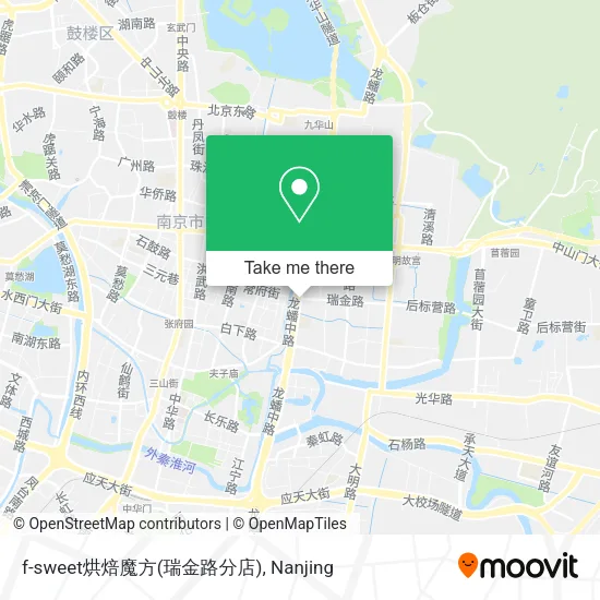 f-sweet烘焙魔方(瑞金路分店) map