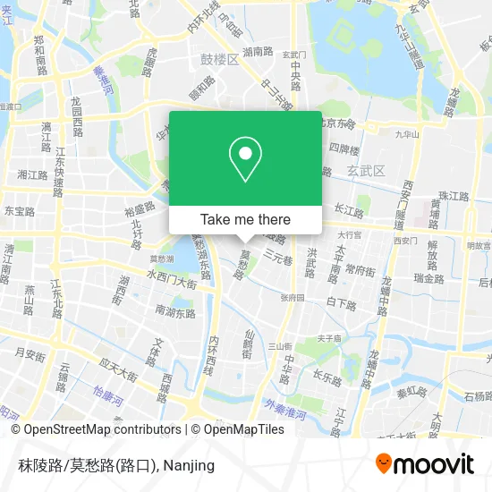 秣陵路/莫愁路(路口) map