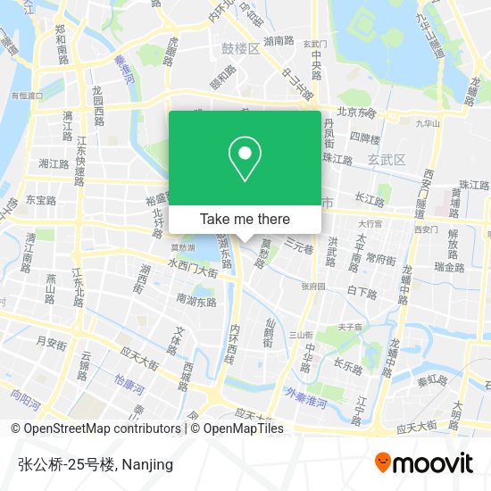张公桥-25号楼 map