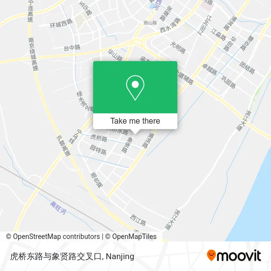 虎桥东路与象贤路交叉口 map