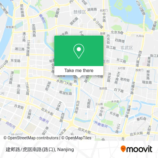 建邺路/虎踞南路(路口) map
