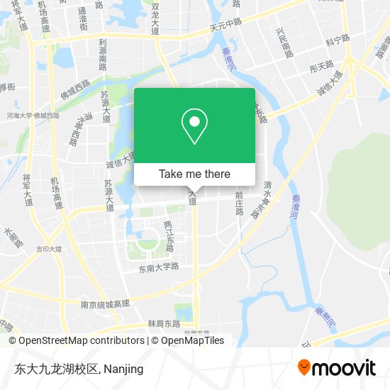 东大九龙湖校区 map