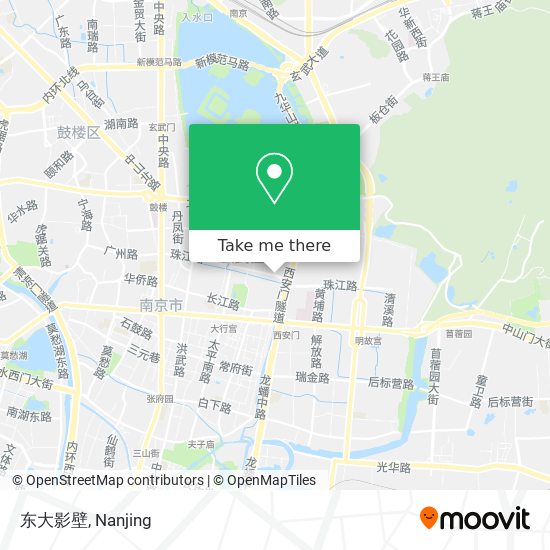 东大影壁 map