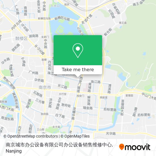 南京城市办公设备有限公司办公设备销售维修中心 map