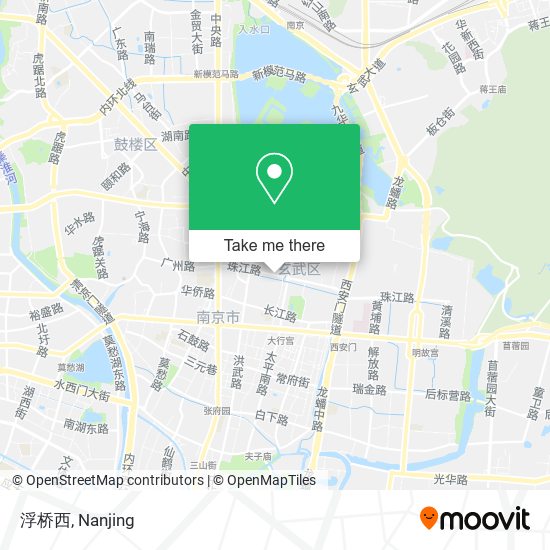 浮桥西 map