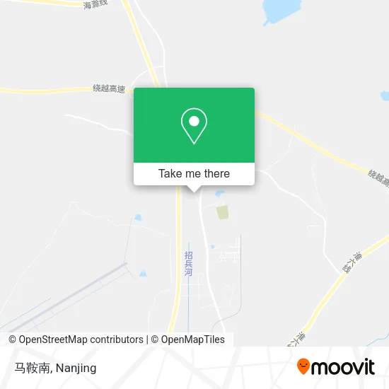 马鞍南 map