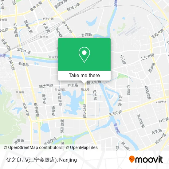 优之良品(江宁金鹰店) map