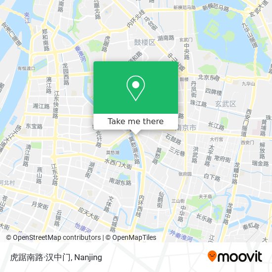 虎踞南路·汉中门 map