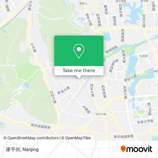 康平街 map