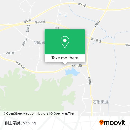 铜山端路 map