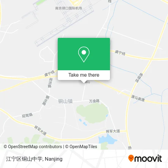 江宁区铜山中学 map