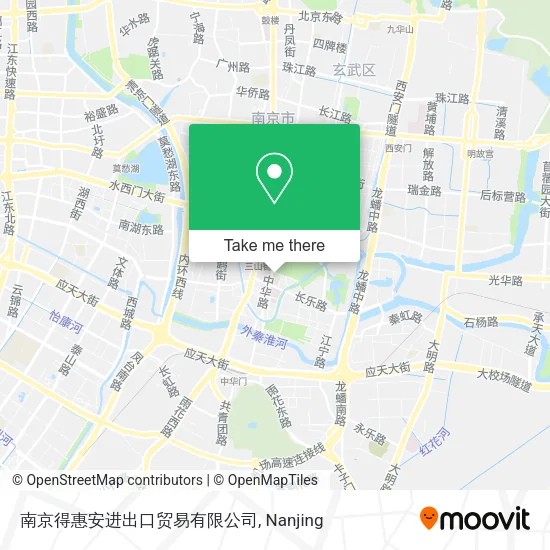 南京得惠安进出口贸易有限公司 map