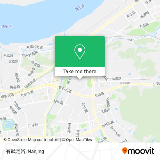 有武足浴 map