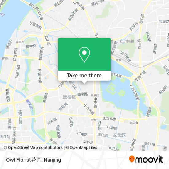 Owl Florist花园 map