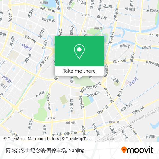 雨花台烈士纪念馆-西停车场 map