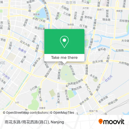 雨花东路/雨花西路(路口) map