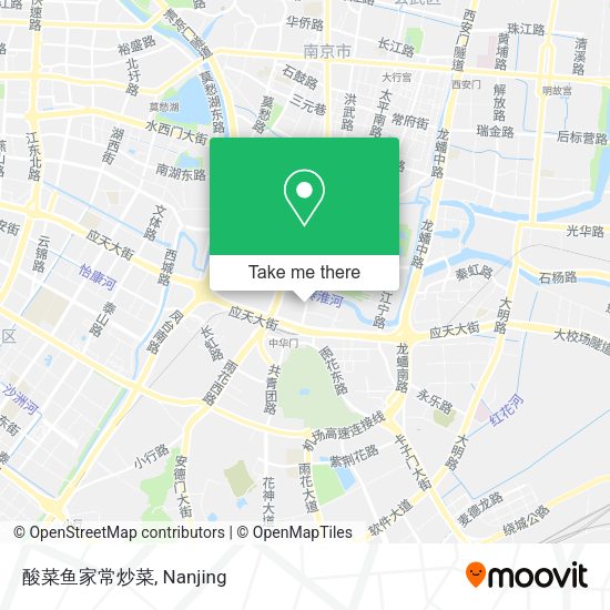 酸菜鱼家常炒菜 map