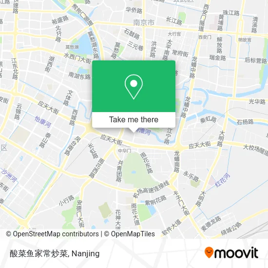 酸菜鱼家常炒菜 map
