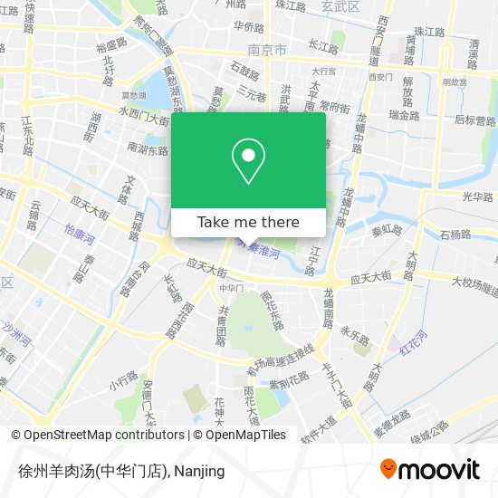 徐州羊肉汤(中华门店) map