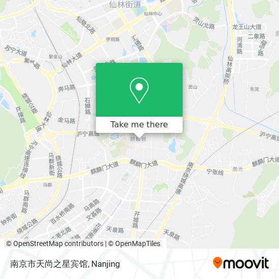 南京市天尚之星宾馆 map