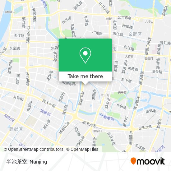 半池茶室 map