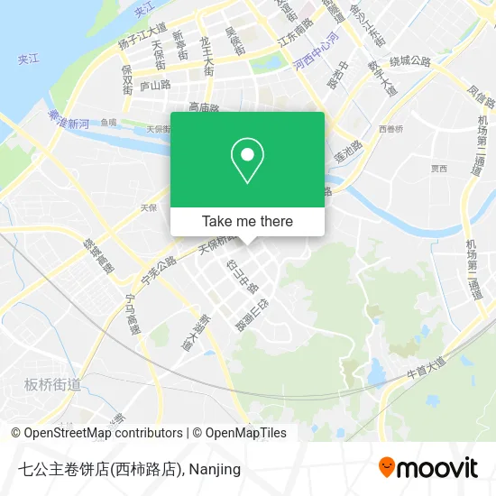 七公主卷饼店(西柿路店) map