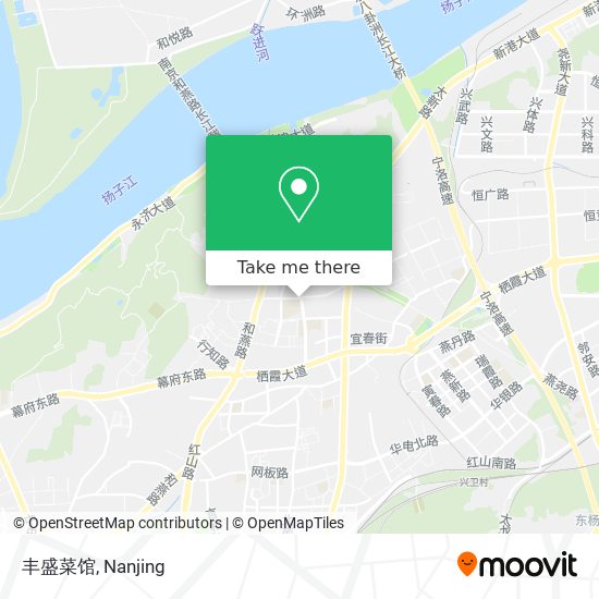 丰盛菜馆 map
