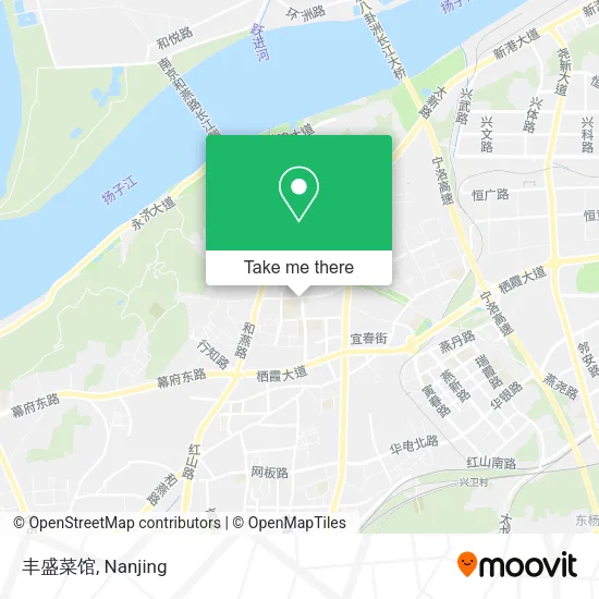 丰盛菜馆 map