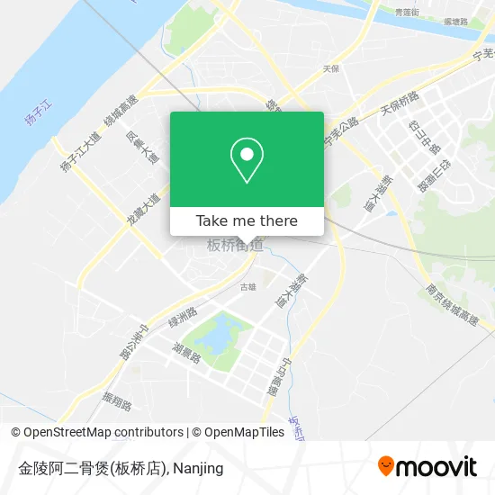 金陵阿二骨煲(板桥店) map
