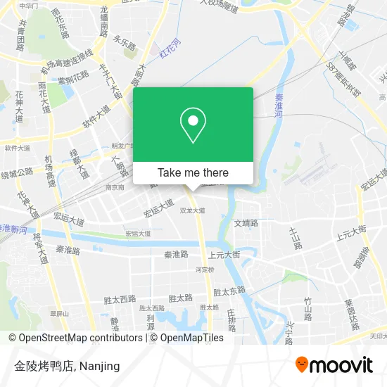 金陵烤鸭店 map