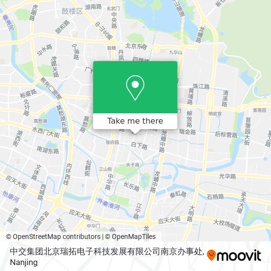 中交集团北京瑞拓电子科技发展有限公司南京办事处 map