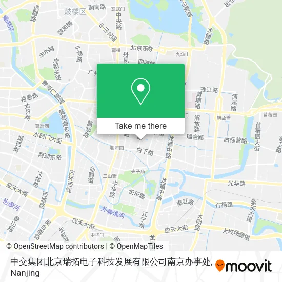 中交集团北京瑞拓电子科技发展有限公司南京办事处 map