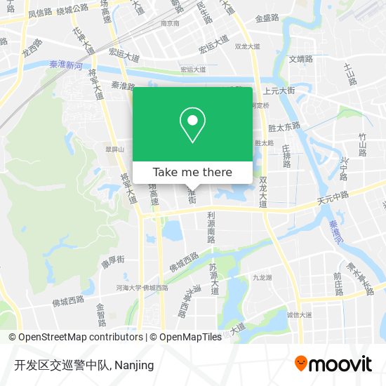 开发区交巡警中队 map
