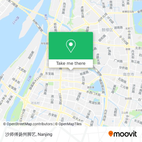 沙师傅扬州脚艺 map