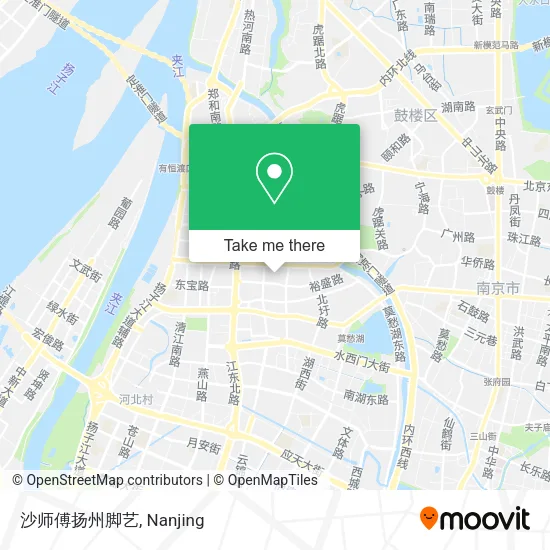 沙师傅扬州脚艺 map