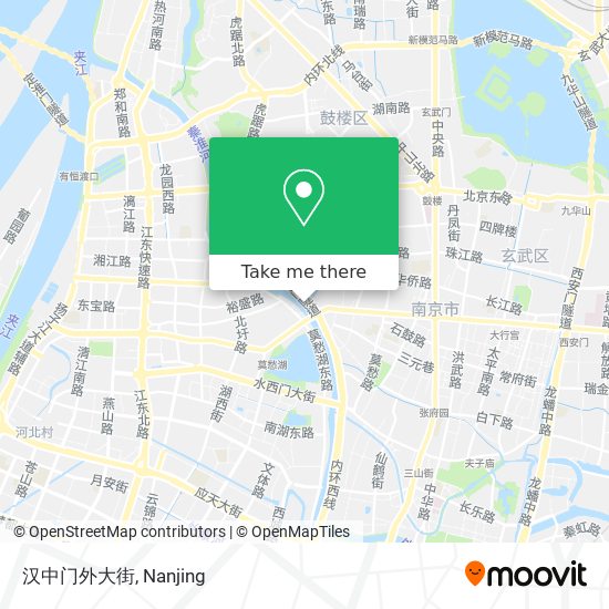 汉中门外大街 map