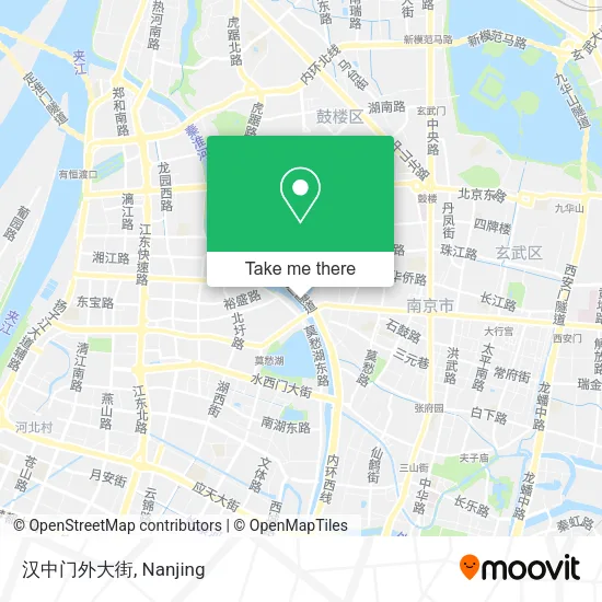 汉中门外大街 map