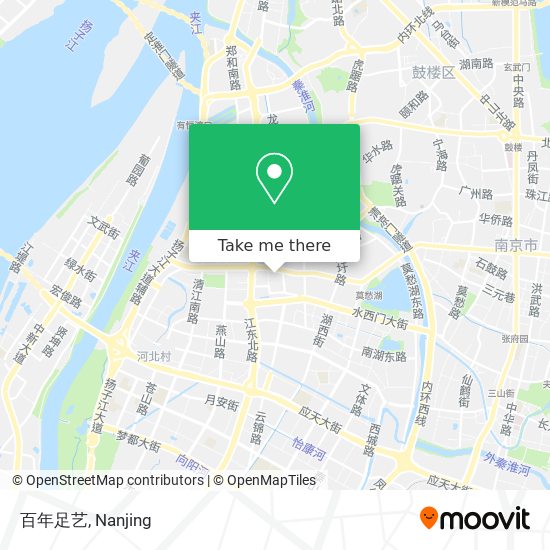 百年足艺 map