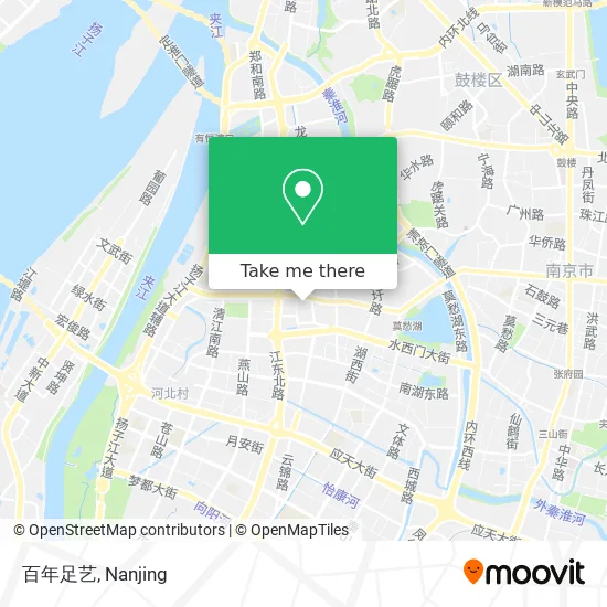 百年足艺 map
