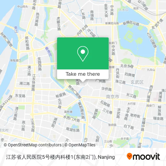 江苏省人民医院5号楼内科楼1(东南2门) map