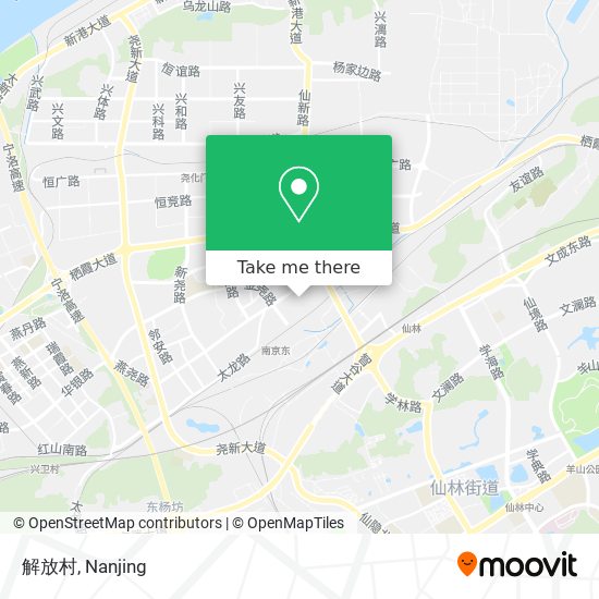 解放村 map