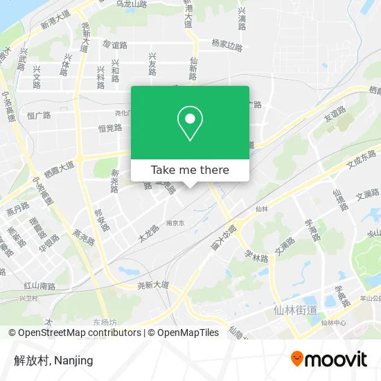 解放村 map