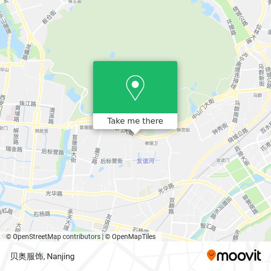 贝奥服饰 map