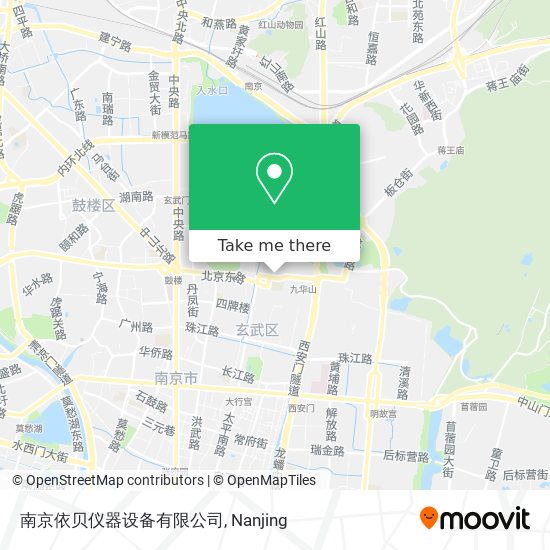 南京依贝仪器设备有限公司 map