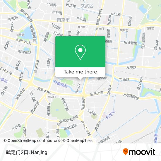 武定门2口 map